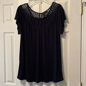 Black summer shirt